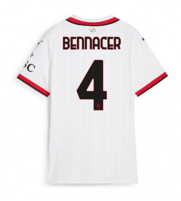 AC Milan Ismael Bennacer #4 Bortatröja Dam 2024-25 Kortärmad